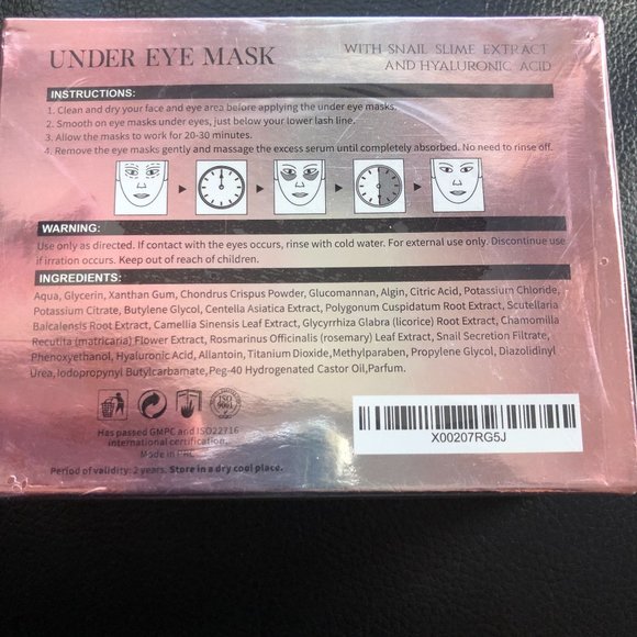 NEW Hydrogel Under Eye Patches. Gel Mask Treatment Pads 16 Pairs - Picture 5 of 9